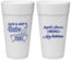 Personalized Baby Shower 24 oz Foam Cups - April Showers May Babies | 90181