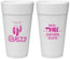 Personalized Baby Shower 24 oz Foam Cups - Tribe Member | 90183