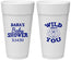 Personalized Baby Shower 24 oz Foam Cups - Lion Wild About You | 90186
