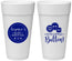 Personalized Baby Shower 24 oz Foam Cups - Cute Little Button | 90189