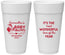 Personalized Baby Shower 24 oz Foam Cups - Christmas | 90191