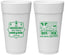 Personalized Baby Shower 24 oz Foam Cups - Christmas Gender Reveal | 90194