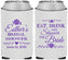 Custom Bridal Shower Neoprene Can Coolers - Eat Drink Shower Bride | 100002