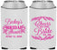 Custom Bridal Shower Neoprene Can Coolers - Cheers To The Bride | 100019