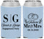 Custom Engagement Neoprene Can Coolers - Future Mr And Mrs | 10002