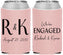 Custom Engagement Neoprene Can Coolers - We Are Engaged | 10011