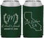 Custom Wedding Neoprene Can Coolers - California | 104