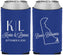 Custom Wedding Neoprene Can Coolers - Delaware | 107