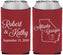 Custom Wedding Neoprene Can Coolers - Georgia | 109