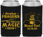 Custom Bar Mitzvah Neoprene Can Coolers - 13th Birthday Magic | 110016