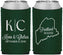 Custom Wedding Neoprene Can Coolers - Maine | 118