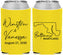 Custom Wedding Neoprene Can Coolers - Maryland | 119
