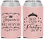 Custom Bat Mitzvah Neoprene Can Coolers - 12th Birthday Tiara | 120002