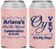 Custom Bat Mitzvah Neoprene Can Coolers - 12th Birthday Oy Vey | 120008