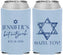 Custom Bat Mitzvah Neoprene Can Coolers - 12th Birthday Mazel Tov | 120009