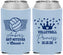 Custom Bat Mitzvah Neoprene Can Coolers - 12th Birthday Volleyball | 120015