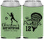 Custom Bat Mitzvah Neoprene Can Coolers - 12th Birthday Lacrosse | 120017