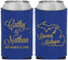 Custom Wedding Neoprene Can Coolers - Michigan | 121