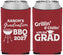Custom Graduation Neoprene Can Coolers - Class Of 2027 Bbq | 130007
