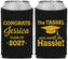 Custom Graduation Neoprene Can Coolers - Class Of 2027 Tassel Hassel | 130012