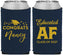 Custom Graduation Neoprene Can Coolers - Class Of 2027 Educated Af | 130016