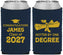 Custom Graduation Neoprene Can Coolers - Class Of 2027 Hotter Degree | 130022