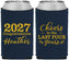 Custom Graduation Neoprene Can Coolers - Class Of 2027 Last Four Years | 130023