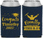 Custom Graduation Neoprene Can Coolers - Class Of 2027 Done With Bs | 130025
