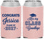 Custom Graduation Neoprene Can Coolers - Class Of 2027 Kiss Class Goodbye | 130029
