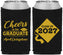 Custom Graduation Neoprene Can Coolers - Class Of 2027 Tassel Hassel | 130033