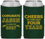 Custom Graduation Neoprene Can Coolers - Class Of 2027 Last Four Years | 130036
