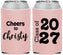 Custom Graduation Neoprene Can Coolers - Class Of 2027 Cheers | 130037