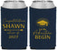 Custom Graduation Neoprene Can Coolers - Class Of 2027 Adventure Begin | 130048