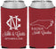 Custom Wedding Neoprene Can Coolers - North Carolina | 132