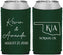 Custom Wedding Neoprene Can Coolers - Oklahoma | 135