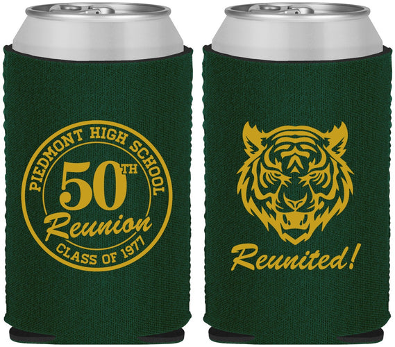 Custom Class Reunion Neoprene Can Coolers - Class Of 1977 50 Year | 140009