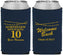 Custom Class Reunion Neoprene Can Coolers - Class Of 2017 10 Year | 140010