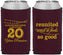 Custom Class Reunion Neoprene Can Coolers - Class Of 2007 20 Year | 140011