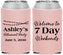 Custom Retirement Neoprene Can Coolers - 7 Day Weekends | 150004