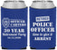 Custom Retirement Neoprene Can Coolers - Police Officer | 150010