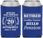 Custom Retirement Neoprene Can Coolers - Police Officer | 150011