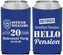 Custom Retirement Neoprene Can Coolers - Police Officer | 150013