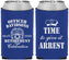 Custom Retirement Neoprene Can Coolers - Police Officer | 150014
