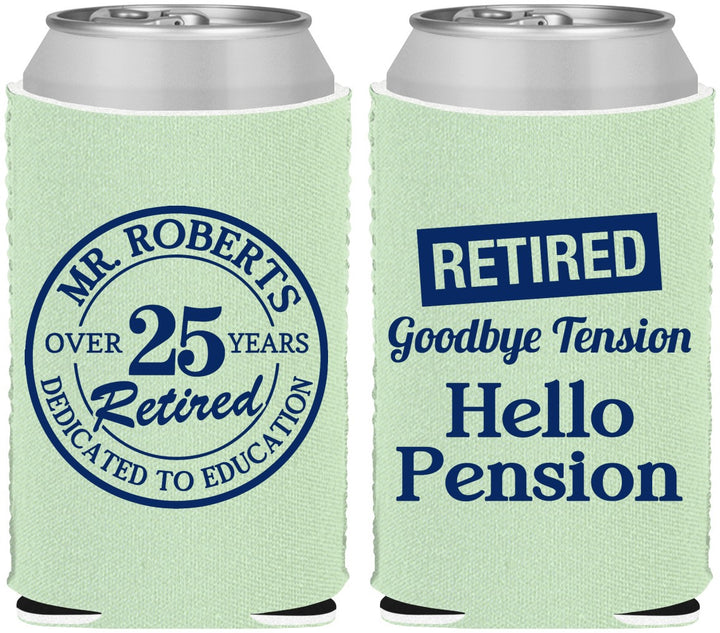 Custom Retirement Neoprene Can Coolers - Teacher | 150024