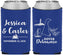 Custom Wedding Neoprene Can Coolers - Delaware | 157