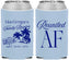 Custom Family Reunion Neoprene Can Coolers - Beach Reunited Af | 160012