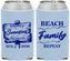 Custom Family Reunion Neoprene Can Coolers - Beach Family Repeat | 160013