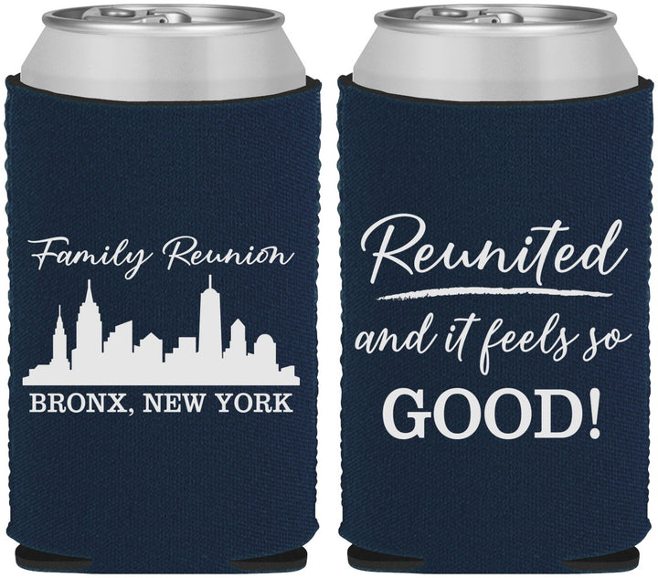 Custom Family Reunion Neoprene Can Coolers - New York | 160039