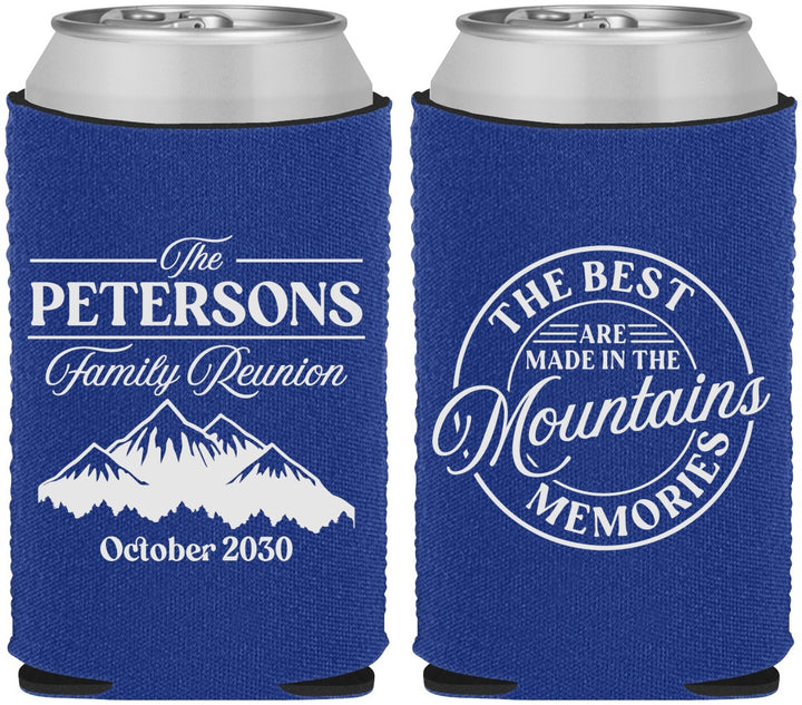Custom Family Reunion Neoprene Can Coolers - Mountains | 160043