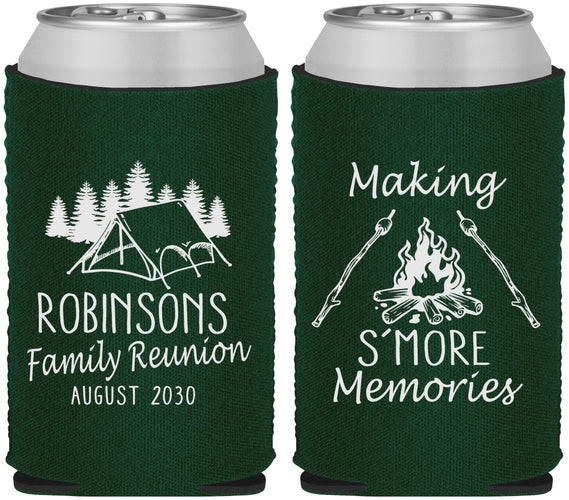 Custom Family Reunion Neoprene Can Coolers - Camping | 160046